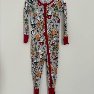Little Sleepies Gingerbread Christmas Zippy 18-24mo